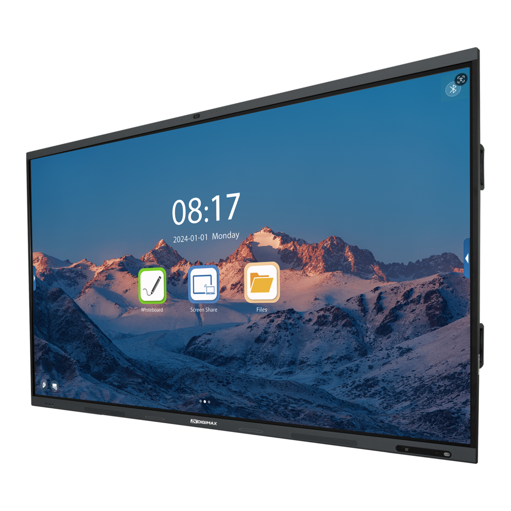 ZKDigimax smart panel with screen share display
