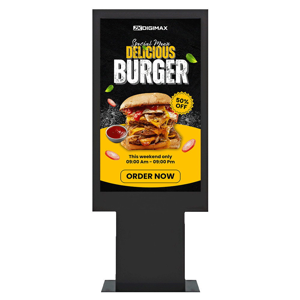 55" Outdoor Drive-Thru Display - Image 3