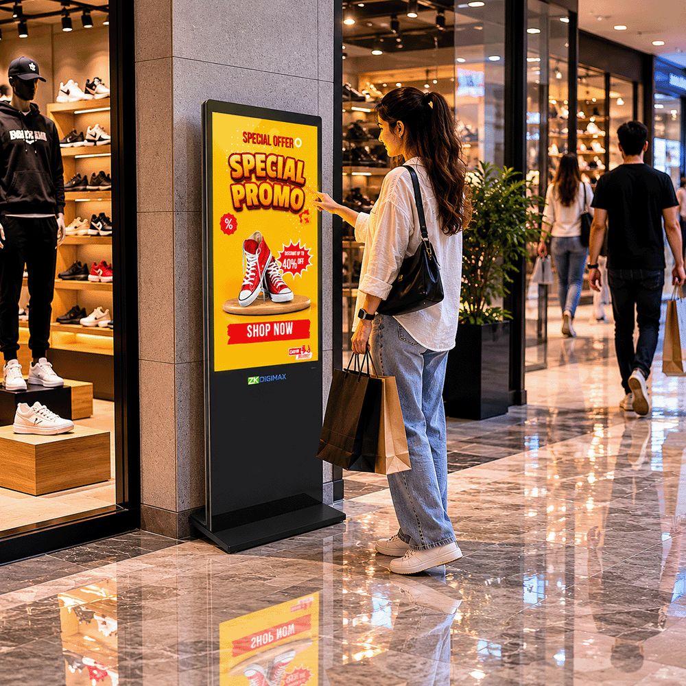 43" Interactive Kiosk Display